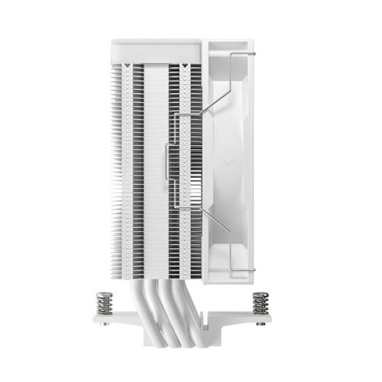 Охладител за процесор DeepCool CPU Cooler AG400 White - Addressable RGB V2 - LGA1851/AM5