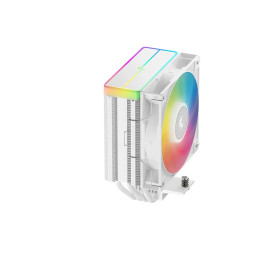 Охладител за процесор DeepCool CPU Cooler AG400 White - Addressable RGB V2 - LGA1851/AM5