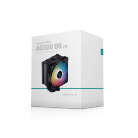 Охладител за процесор DeepCool CPU Cooler AG500 BK - Addressable RGB - LGA1700/AM5