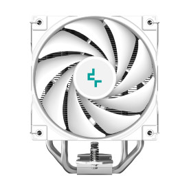 Охладител за процесор DeepCool AK400 Digital WH, 120mm, 2.4 инча Display, ARGB