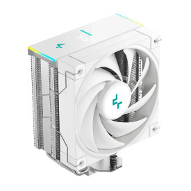 Охладител за процесор DeepCool AK400 Digital WH, 120mm, 2.4 инча Display, ARGB