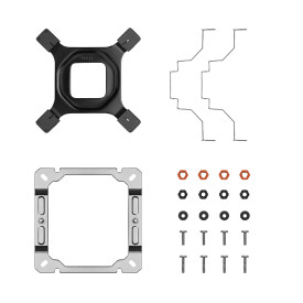 Охладител за процесор DeepCool CPU Cooler AK400 Digital White - LGA1700/AM5