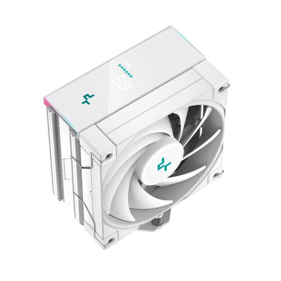 Охладител за процесор DeepCool CPU Cooler AK400 Digital White - LGA1700/AM5