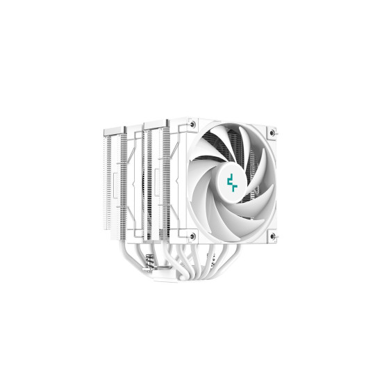 Охладител за процесор DeepCool CPU Cooler AK620 WH - Dual-Tower, White - LGA1700/AM5