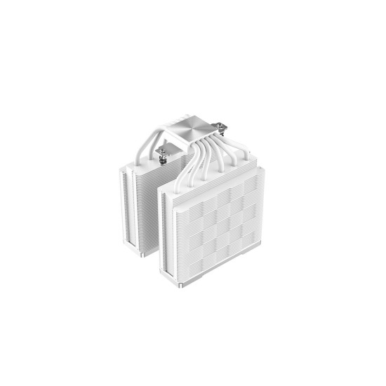 Охладител за процесор DeepCool CPU Cooler AK620 WH - Dual-Tower, White - LGA1700/AM5
