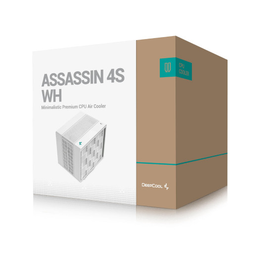 Охладител за процесор DeepCool CPU Cooler ASSASSIN 4S WH - Dual-Tower - LGA1851/AM5