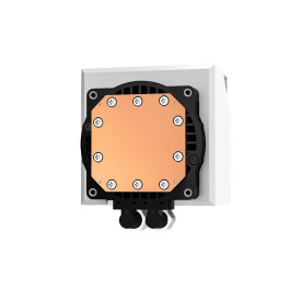 Водно охлаждане DeepCool Water Cooling LT360 WH - Addressable RGB, Infinity mirror design - LGA1851/AM5