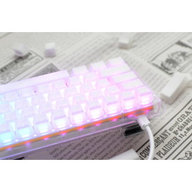 Клавиатура Ducky One 3 Mini Aura, RGB, Cherry MX RGB Brown, White