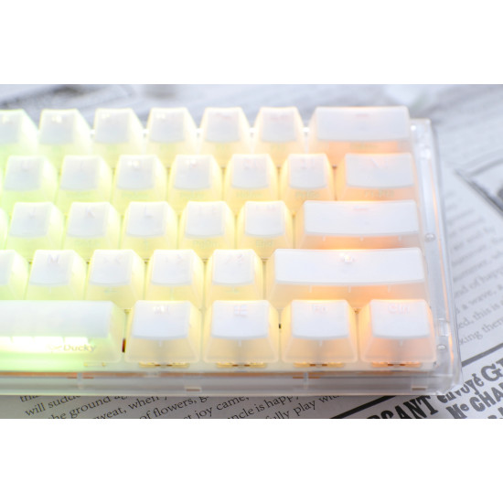 Клавиатура Ducky One 3 Mini Aura, RGB, Cherry MX RGB Brown, White