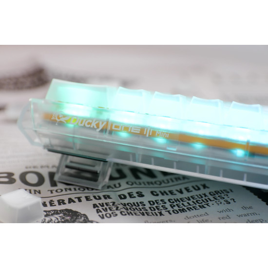 Клавиатура Ducky One 3 Mini Aura, RGB, Cherry MX RGB Brown, White