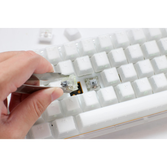 Клавиатура Ducky One 3 Mini Aura, RGB, Cherry MX RGB Brown, White