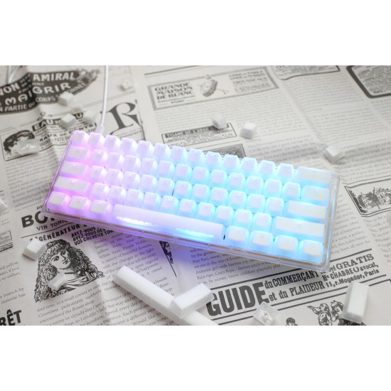 Клавиатура Ducky One 3 Mini Aura, RGB, Cherry MX RGB Brown, White