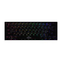 Клавиатура Gamdias Gaming Keyboard Mechanical - HERMES E3 RGB - Black, 61 keys, 1000Hz