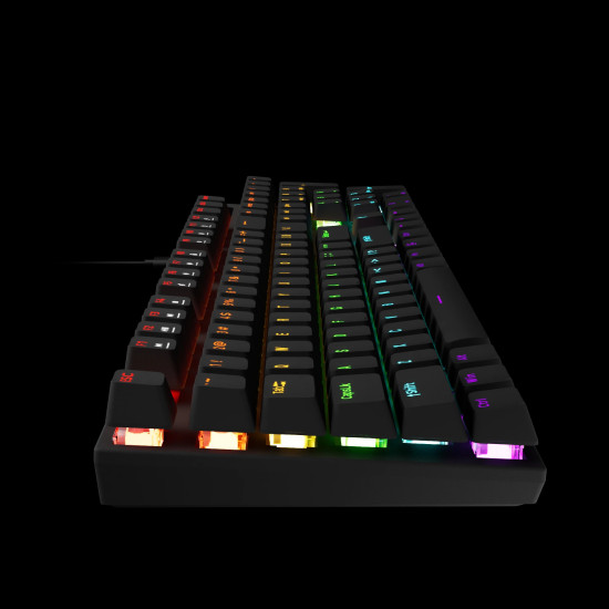 Комплект клавиатура и мишка Gamdias Gaming COMBO - HERMES E6 2-in-1 Combo - Mechanical Keyboard + Mouse
