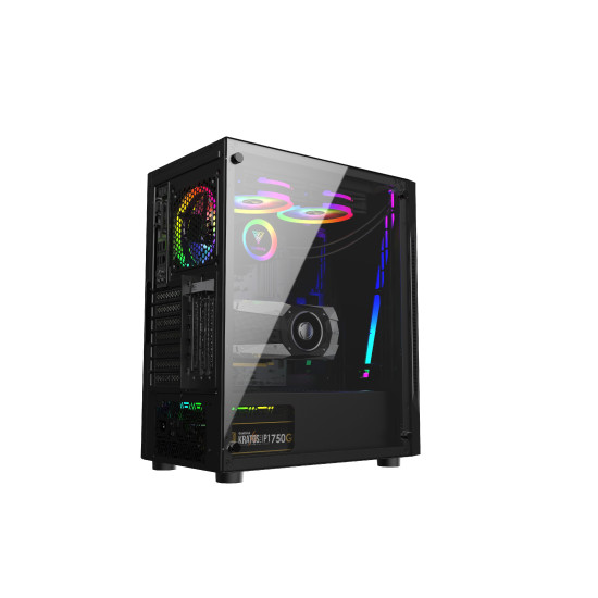 Кутия за компютър Gamdias Case ATX - ARGUS E2 Elite - aRGB, Tempered Glass
