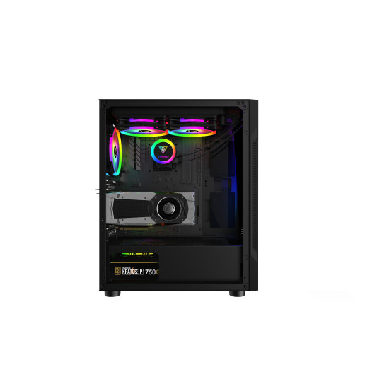 Кутия за компютър Gamdias Case ATX - ARGUS E2 Elite - aRGB, Tempered Glass