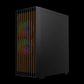 Кутия за компютър GAMDIAS AURA GC4 ELITE ARGB, Mid-Tower, 3 ARGB Fans