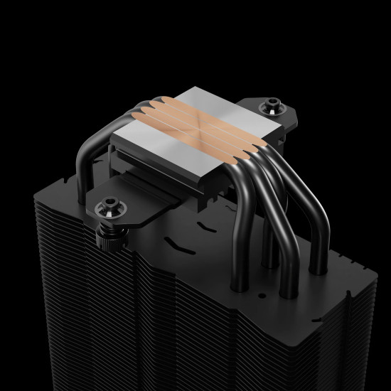 Охладител за процесор Gamdias CPU Cooler BOREAS E2-410 Black - LGA1851/AM5