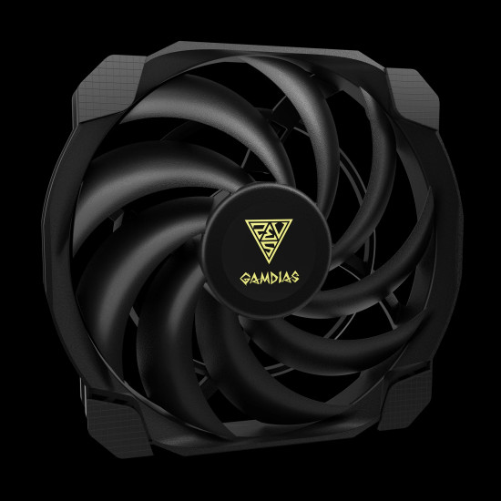 Охладител за процесор Gamdias CPU Cooler Boreas P1-720 - Dual-Tower - LGA1700/AM5
