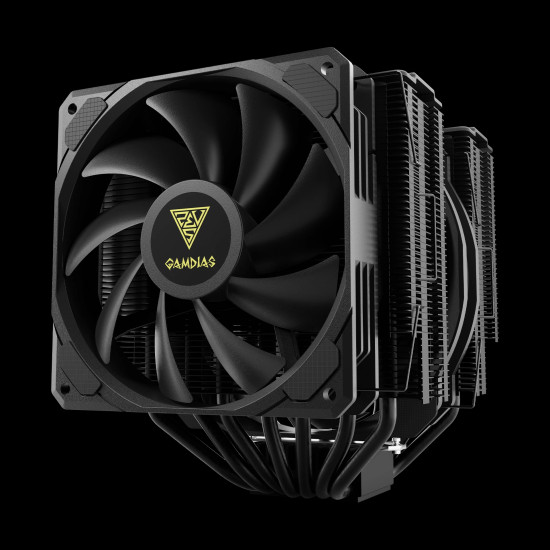 Охладител за процесор Gamdias CPU Cooler Boreas P1-720 - Dual-Tower - LGA1700/AM5