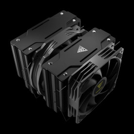 Охладител за процесор Gamdias CPU Cooler Boreas P1-720 - Dual-Tower - LGA1700/AM5