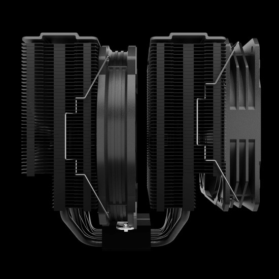 Охладител за процесор Gamdias CPU Cooler Boreas P1-720 - Dual-Tower - LGA1700/AM5