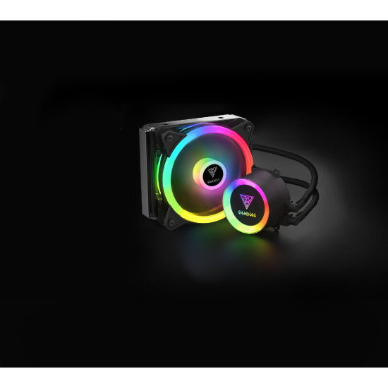 Водно охлаждане Gamdias Water Cooling 120mm - CHIONE E2-120 LITE - aRGB