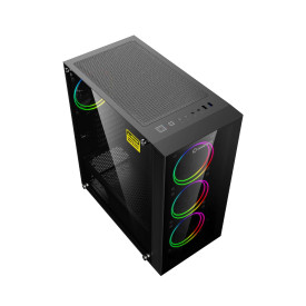 Кутия за компютър Gamemax Case EATX - Draco XD - Addressable RGB