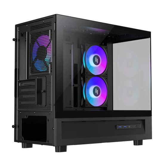 Кутия за компютър Gamemax Case mATX - NEX C31 BK