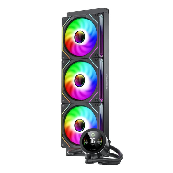 Водно охлаждане GameMax IceBurg 120 Infinity, 120 mm, ARGB, 180W TDP, Black