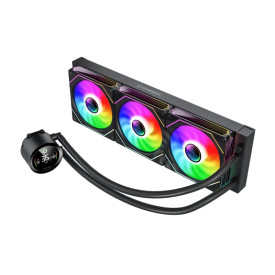 Водно охлаждане GameMax IceBurg 120 Infinity, 120 mm, ARGB, 180W TDP, Black