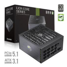 Захранване Gamemax PSU ATX 3.1 1000W Platinum, Full Modular - LION CORE 1000P