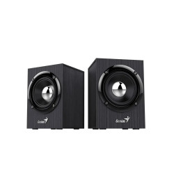 Тонколони Genius Speakers 2.0 - SP-HF385BT - 4W RMS, Bluetooth 5.0, Wood