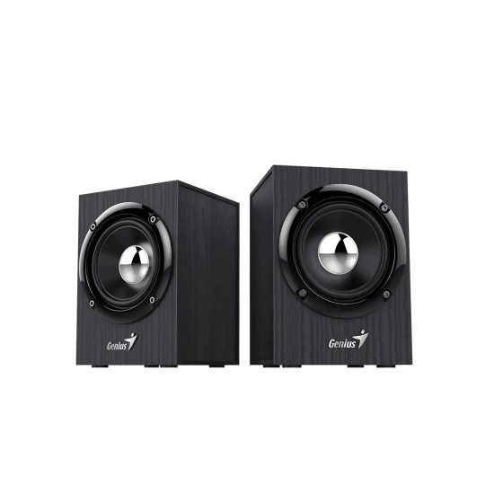 Тонколони Genius Speakers 2.0 - SP-HF385BT - 4W RMS, Bluetooth 5.0, Wood