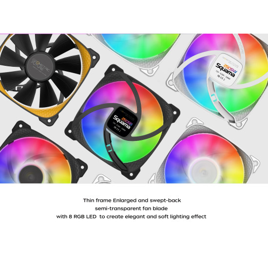 Комплект вентилатори Geometric Future Fan Pack 3-in-1 - Squama 2505Y