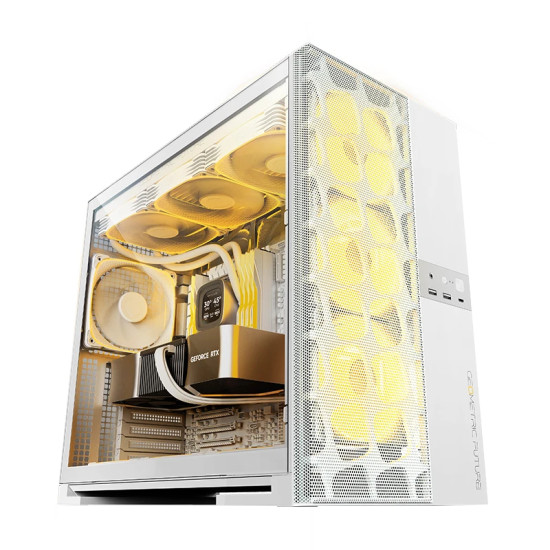 Кутия за компютър Geometric Future Case EATX - Model 5 Vent White