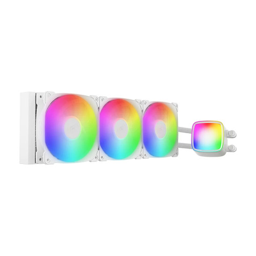 Водно охлаждане Geometric Future Water Cooling - Eskimo Pro 360 White - Addressable RGB, LGA1851/AM5