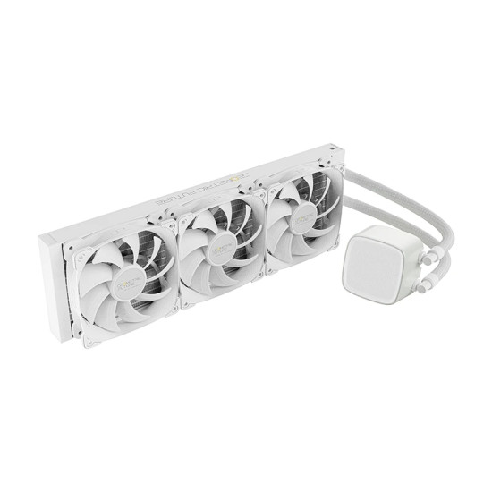 Водно охлаждане Geometric Future Water Cooling - Eskimo Pro 360 White - Addressable RGB, LGA1851/AM5