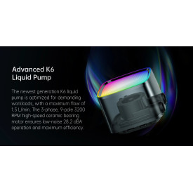 Водно охлаждане Geometric Future Water Cooling - Eskimo Pro 360 White - Addressable RGB, LGA1851/AM5