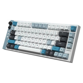 Клавиатура Lamzu Professional Gaming Mechanical Keyboard JET 75 - 8K, Magnetic Gateron Jade Switches - White/Blue