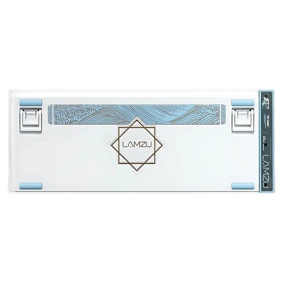 Клавиатура Lamzu Professional Gaming Mechanical Keyboard JET 75 - 8K, Magnetic Gateron Jade Switches - White/Blue