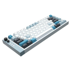 Клавиатура Lamzu Professional Gaming Mechanical Keyboard JET 75 - 8K, Magnetic Gateron Jade Switches - White/Blue