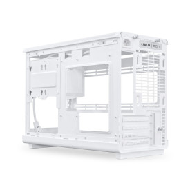 Кутия за компютър Lian Li Case mATX - DAN Cases A3 Wood - White