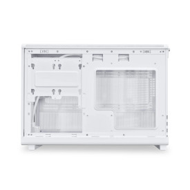 Кутия за компютър Lian Li Case mATX - DAN Cases A3 Wood - White