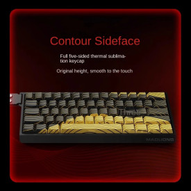 Клавиатура Madlions Professional Gaming Mechanical Keyboard MAD 60 HE Contour Flagship - 8K, Gateron Jade Pro [Linear]