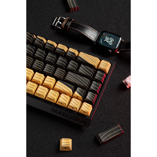 Клавиатура Madlions Professional Gaming Mechanical Keyboard MAD 60 HE Contour Flagship - 8K, Gateron Jade Pro [Linear]