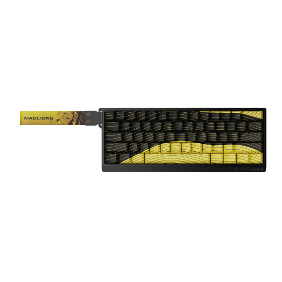 Клавиатура Madlions Professional Gaming Mechanical Keyboard MAD 60 HE Contour Flagship - 8K, Gateron Jade Pro [Linear]