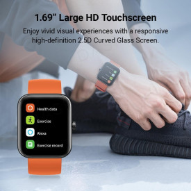 Смарт часовник Maimo Smartwatch - Maimo Watch RoseGold - SPO2, HeartRate, Amazon Alexa