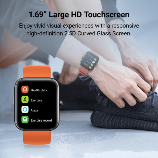 Смарт часовник Maimo Smartwatch - Maimo Watch RoseGold - SPO2, HeartRate, Amazon Alexa