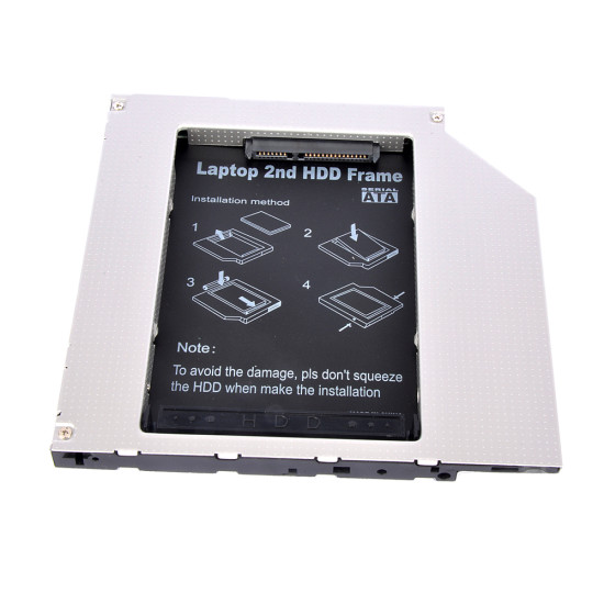 Кади за лаптоп Makki Laptop Caddy 9.0mm SATA3 HD9001-SS
